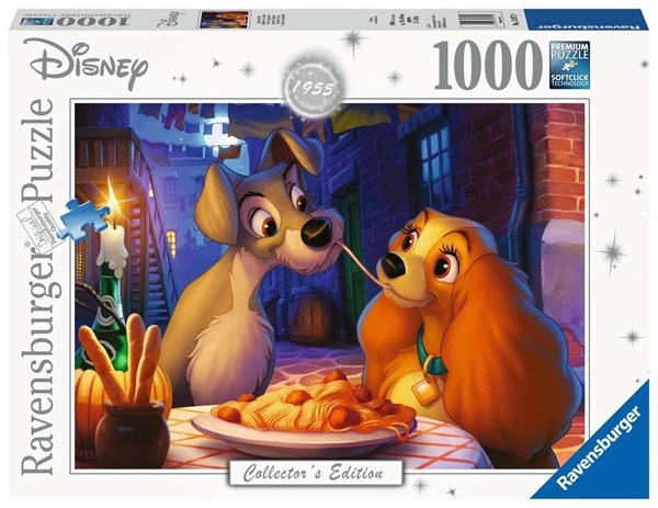 Ravensburger (13972) - "Lady & The Tramp" - 1000 piezas