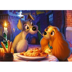 Ravensburger (13972) - "Lady & The Tramp" - 1000 piezas
