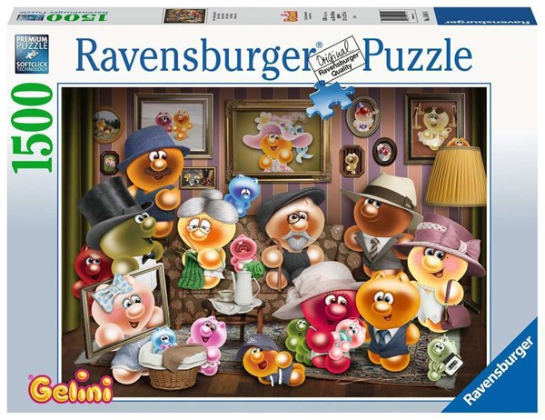 Ravensburger (15014) - "Gelini Family" - 1500 piezas