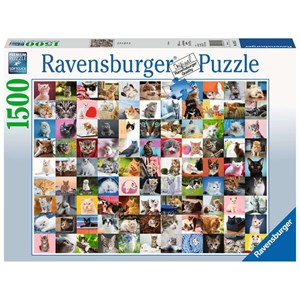 Ravensburger (16235) - "99 Cats" - 1500 piezas
