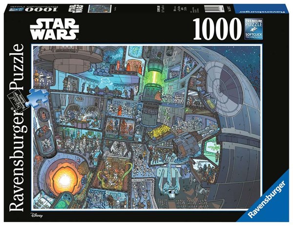 Ravensburger (13976) - "Where's Wookie?" - 1000 piezas