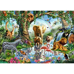 Ravensburger (19837) - "Adventures in the Jungle" - 1000 piezas