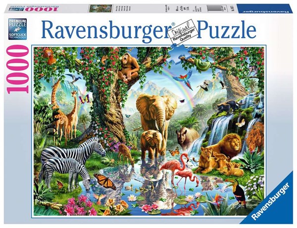 Ravensburger (19837) - "Adventures in the Jungle" - 1000 piezas