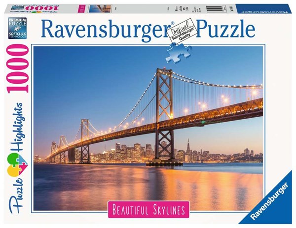 Ravensburger (14083) - "San Francisco" - 1000 piezas
