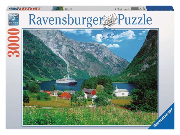 Ravensburger (17041) - "Norway" - 3000 piezas