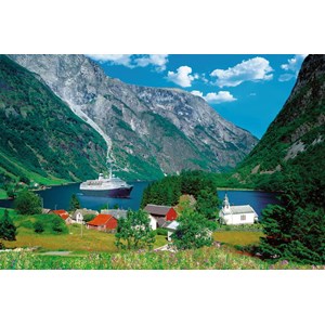Ravensburger (17041) - "Norway" - 3000 piezas