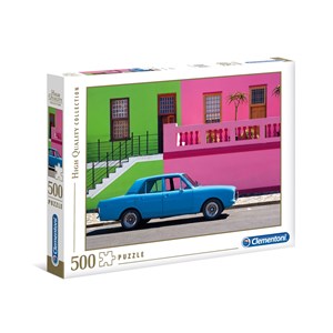 Clementoni (35076) - "The Blue Car" - 500 piezas