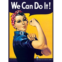 Eurographics (6000-1292) - "Rosie the Riveter" - 1000 piezas
