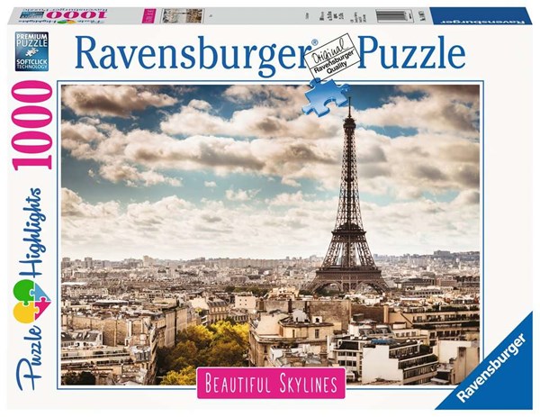 Ravensburger (14087) - "Paris" - 1000 piezas