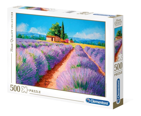 Clementoni (35073) - "Lavender Scent" - 500 piezas