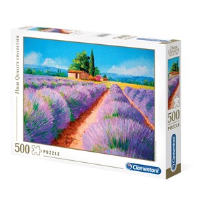 Clementoni (35073) - "Lavender Scent" - 500 piezas