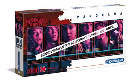 Clementoni (39548) - "Stranger Things III" - 1000 piezas