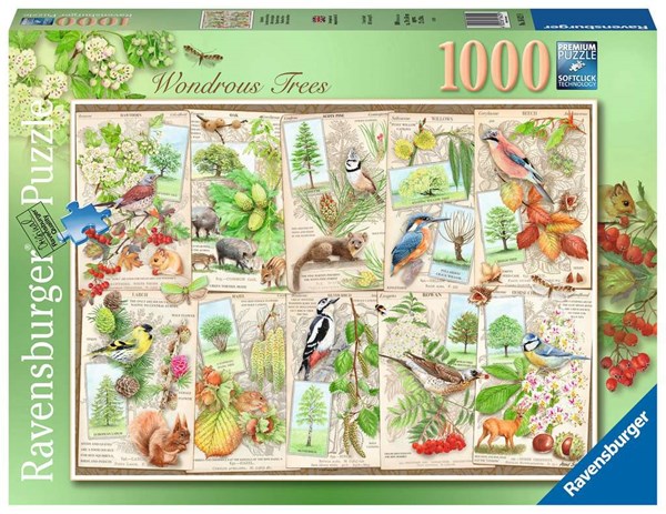 Ravensburger (16421) - "Wondrous Trees" - 1000 piezas
