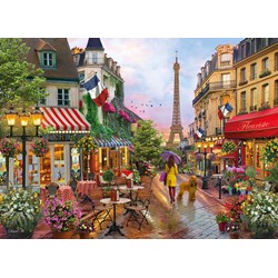 Clementoni (39482) - "Flowers in Paris" - 1000 piezas