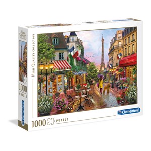 Clementoni (39482) - "Flowers in Paris" - 1000 piezas