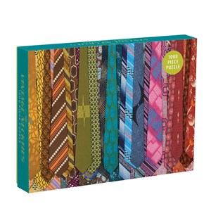 Chronicle Books / Galison (34892) - "Vintage Neckties" - 1000 piezas
