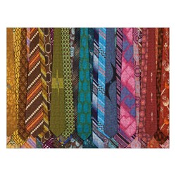 Chronicle Books / Galison (34892) - "Vintage Neckties" - 1000 piezas