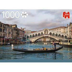 Jumbo (18556) - "Rialto Bridge, Venice" - 1000 piezas