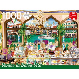 Jumbo (18809) - "Venice La Dolce Vita" - 1000 piezas