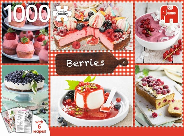 Jumbo (18594) - "Berries" - 1000 piezas