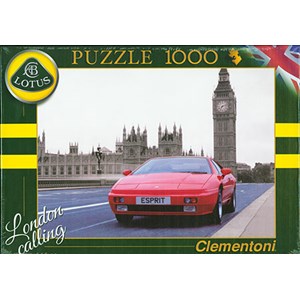 Clementoni (39252) - "Lotus, Esprit Turbo" - 1000 piezas