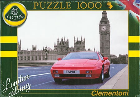Clementoni (39252) - "Lotus, Esprit Turbo" - 1000 piezas