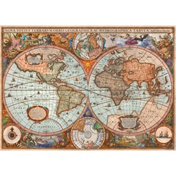 Schmidt Spiele (58328) - "Antique World Map" - 3000 piezas