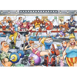 Jumbo (19156) - "Wasgij Original 28, Dropping the Weight" - 1000 piezas