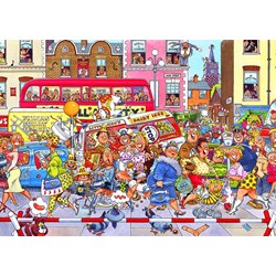 Jumbo (19167) - "Retro Original 3, Full Monty Fever" - 1000 piezas