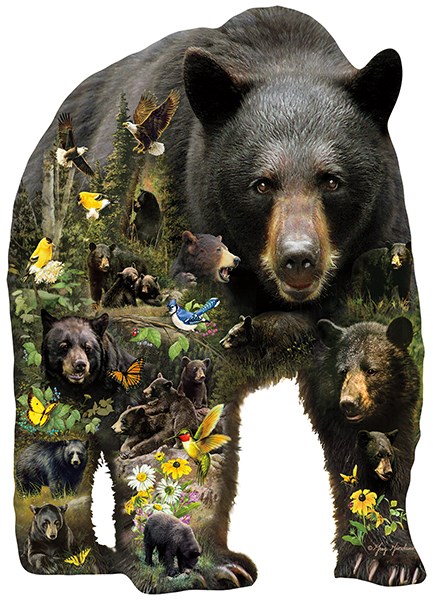 SunsOut (96033) - Greg Giordano: "Forest Bear" - 1000 piezas