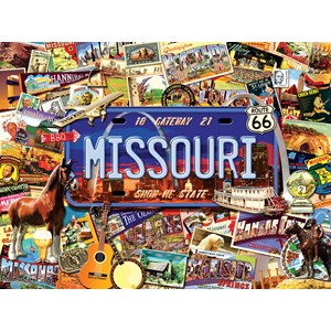 SunsOut (70038) - Kate Ward Thacker: "Missouri, The "Show Me" State" - 1000 piezas