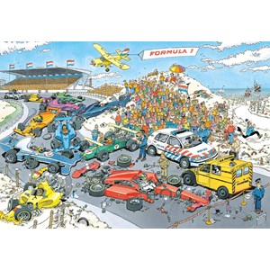 Jumbo (19097) - Jan van Haasteren: "Grand Prix" - 2000 piezas