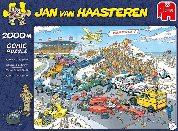 Jumbo (19097) - Jan van Haasteren: "Grand Prix" - 2000 piezas