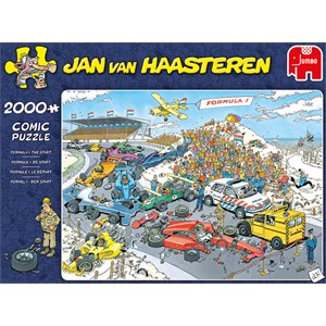 Jumbo (19097) - Jan van Haasteren: "Grand Prix" - 2000 piezas