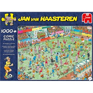 Jumbo (19091) - Jan van Haasteren: "WC Women’s Soccer" - 1000 piezas