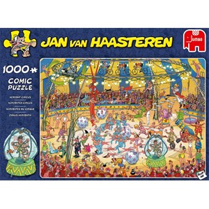 Jumbo (19089) - Jan van Haasteren: "Acrobat Circus" - 1000 piezas