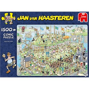 Jumbo (19088) - Jan van Haasteren: "Highland Games" - 1500 piezas