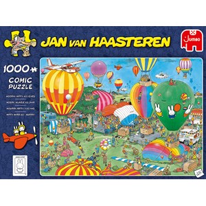 Jumbo (20024) - Jan van Haasteren: "Hooray, Miffy 65 years" - 1000 piezas