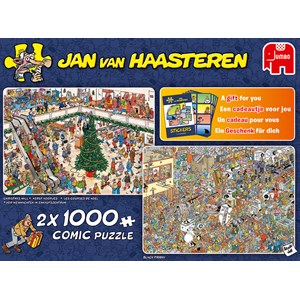 Jumbo (19098) - Jan van Haasteren: "Holiday Shopping" - 1000 piezas