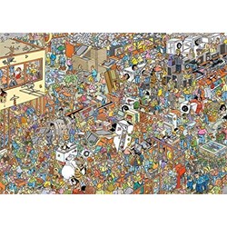 Jumbo (19098) - Jan van Haasteren: "Holiday Shopping" - 1000 piezas