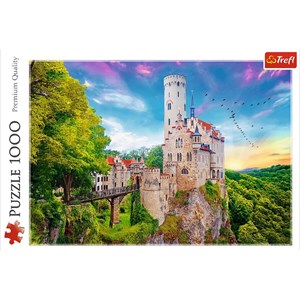 Trefl (10497) - "Lichtenstein Castle, Germany" - 1000 piezas