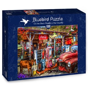 Bluebird Puzzle (70209) - "On the Back Roads in the Country" - 1000 piezas