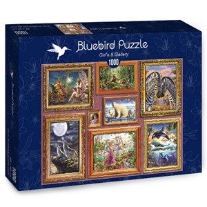 Bluebird Puzzle (70234) - "Girl's 8 Gallery" - 1000 piezas