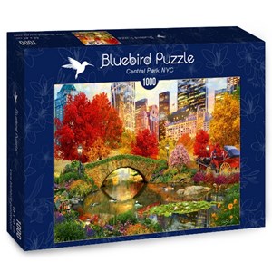 Bluebird Puzzle (70244) - "Central Park NYC" - 1000 piezas