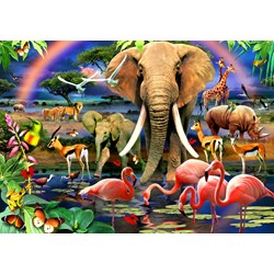 Bluebird Puzzle (70286) - "African Savannah" - 1500 piezas