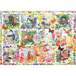 Falcon (11190) - "Country Calendar" - 1000 piezas