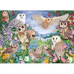Falcon (11286) - Claire Comerford: "Owls in the Wood" - 1000 piezas
