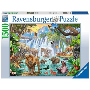 Ravensburger (16461) - "Waterfall Safari" - 1500 piezas