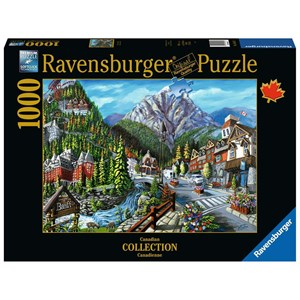 Ravensburger (16481) - "Welcome to Banff" - 1000 piezas