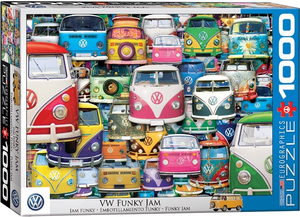 Eurographics (6000-5423) - "VW Funky Jam" - 1000 piezas